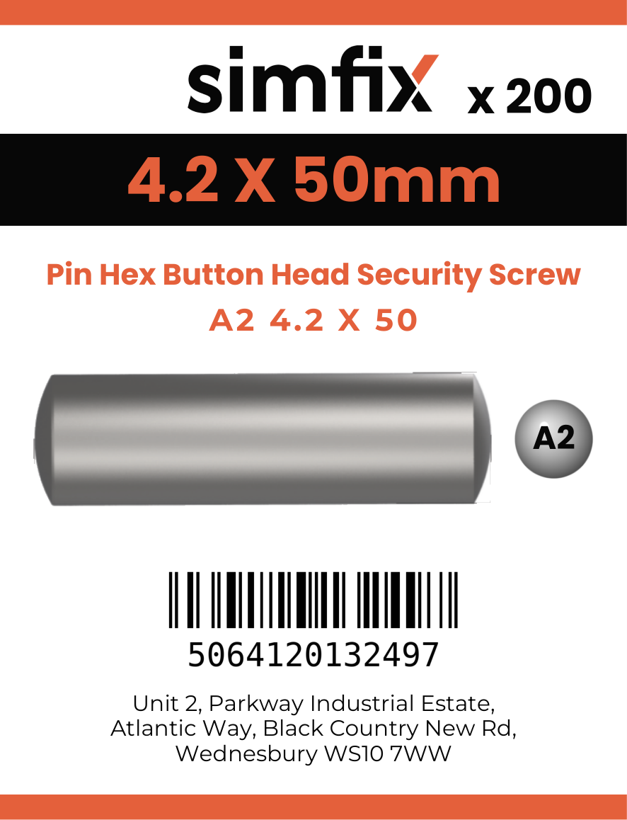 Simfix product label - 9110A242050-T