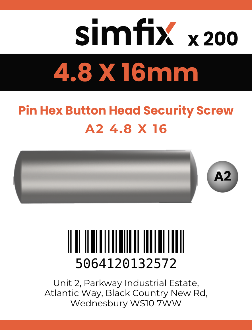 Simfix product label - 9110A248016-T