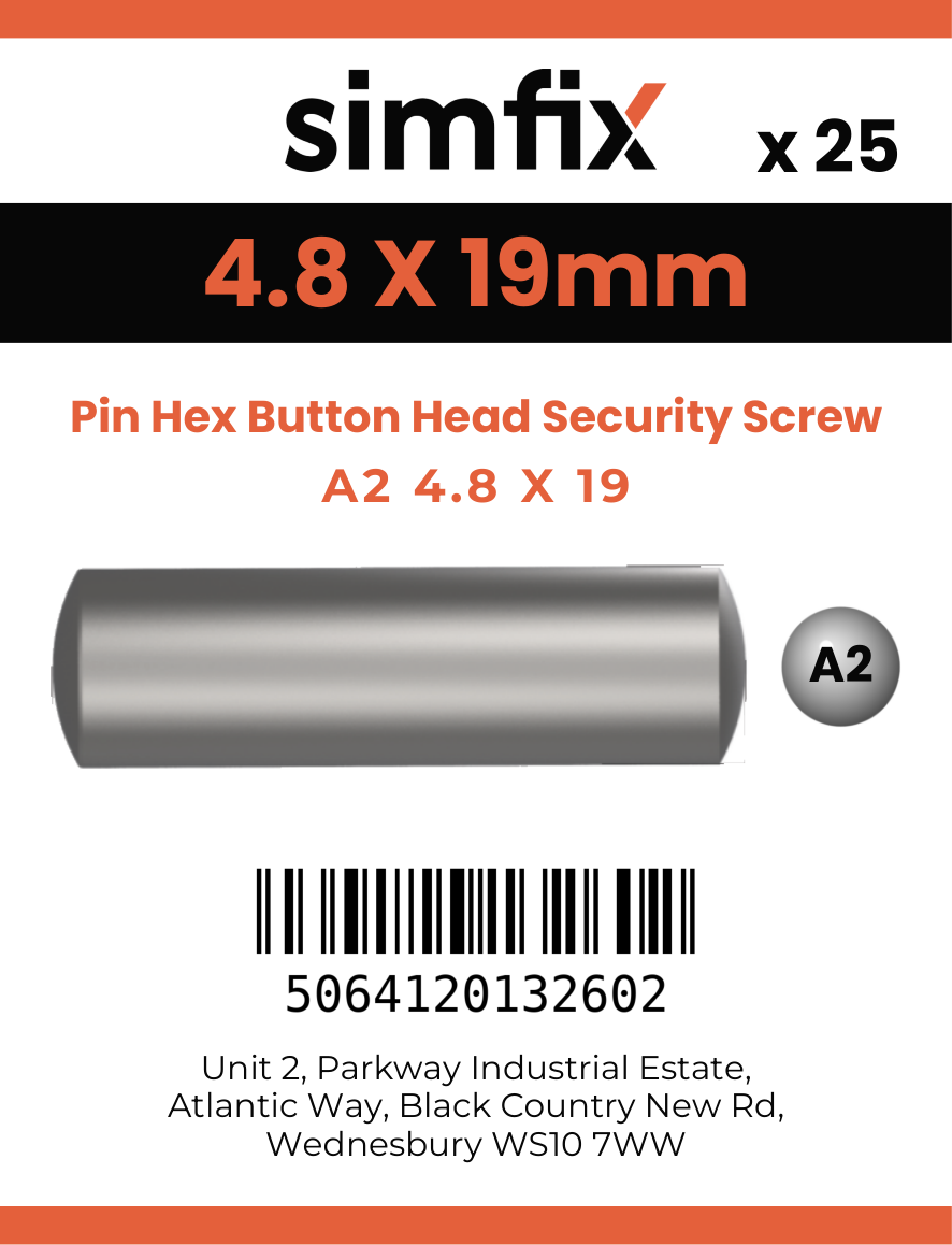 Simfix product label - 9110A248019-D