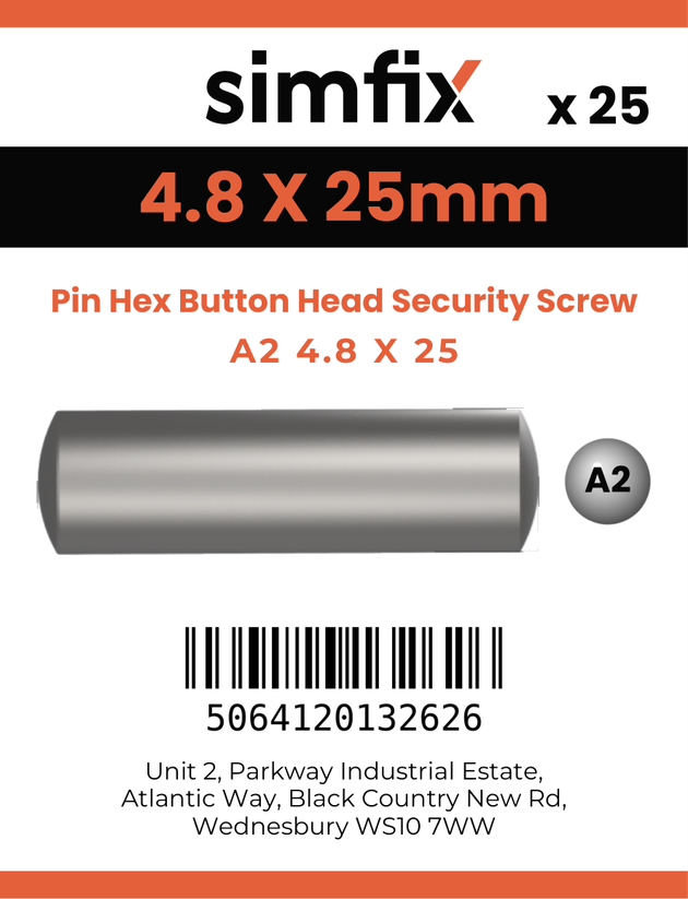Simfix product label - 9110A248025-D