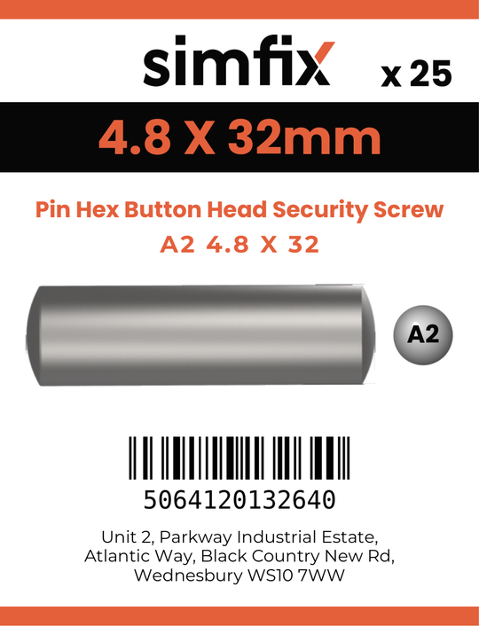 Simfix product label - 9110A248032-D