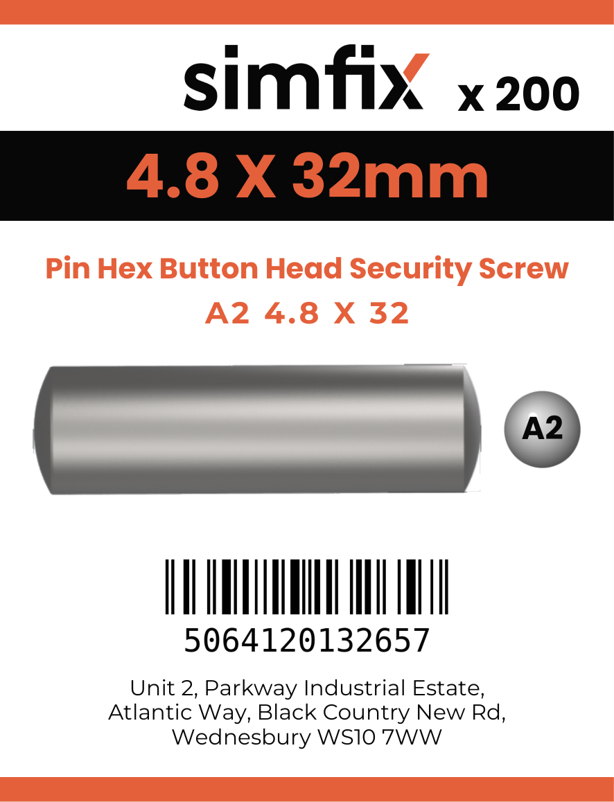 Simfix product label - 9110A248032-T