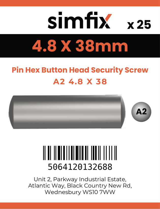 Simfix product label - 9110A248038-D