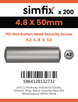 Simfix product label - 9110A248050-T