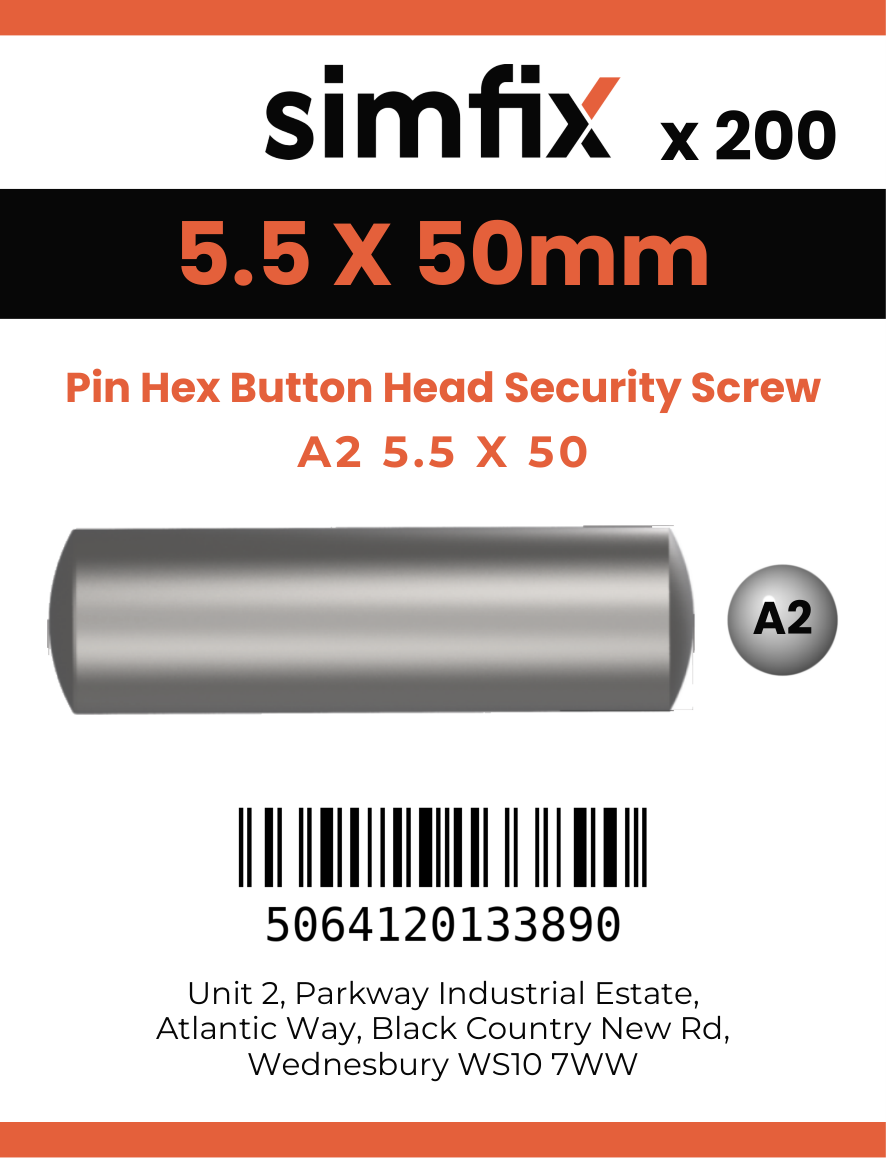 Simfix product label - 9110A255050-T
