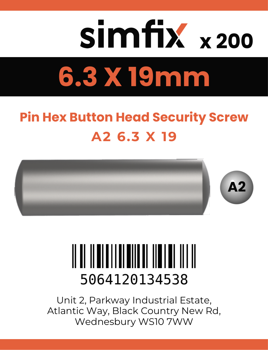 Simfix product label - 9110A263019-T
