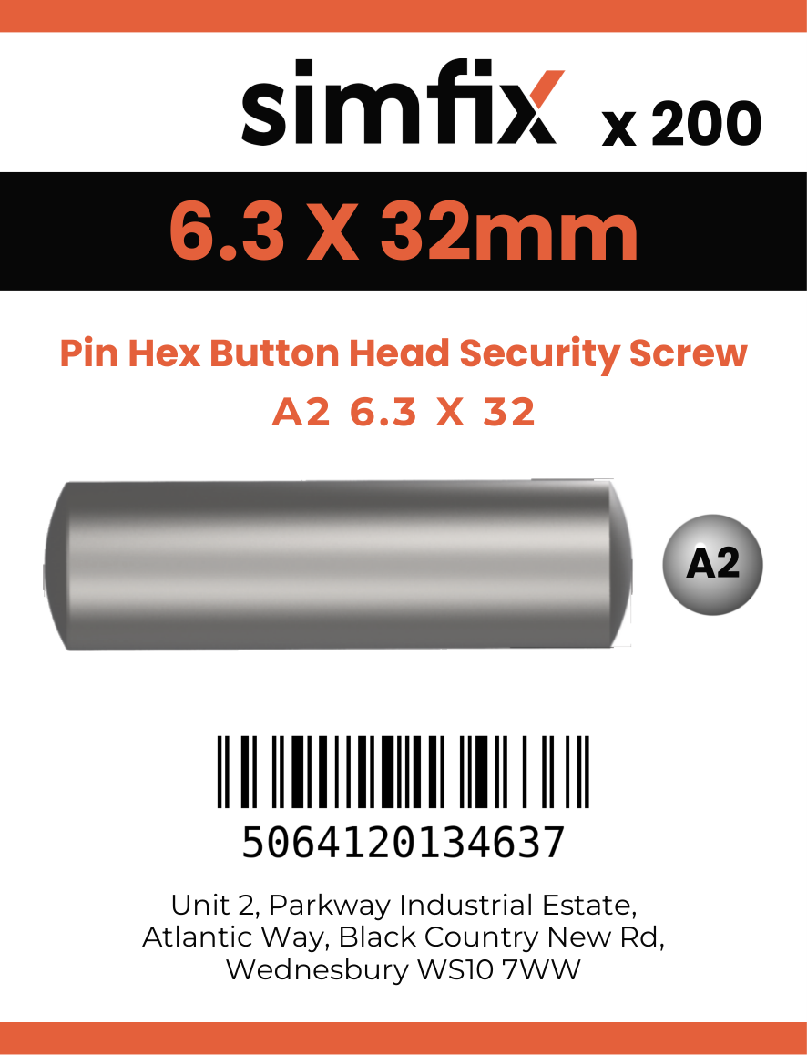 Simfix product label - 9110A263032-T
