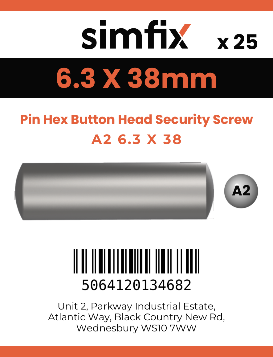 Simfix product label - 9110A263038-D