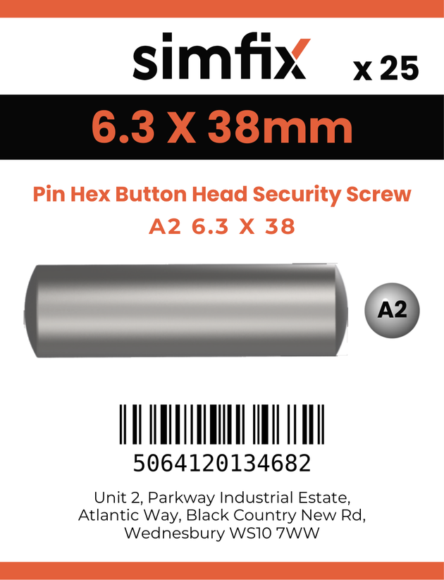 Simfix product label - 9110A263038-D