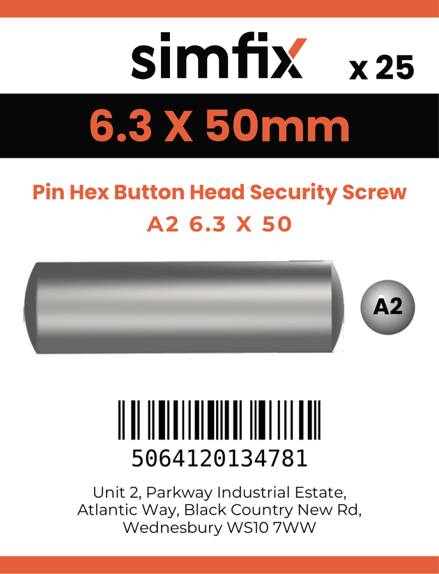 Simfix product label - 9110A263050-D
