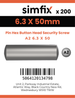 Simfix product label - 9110A263050-T