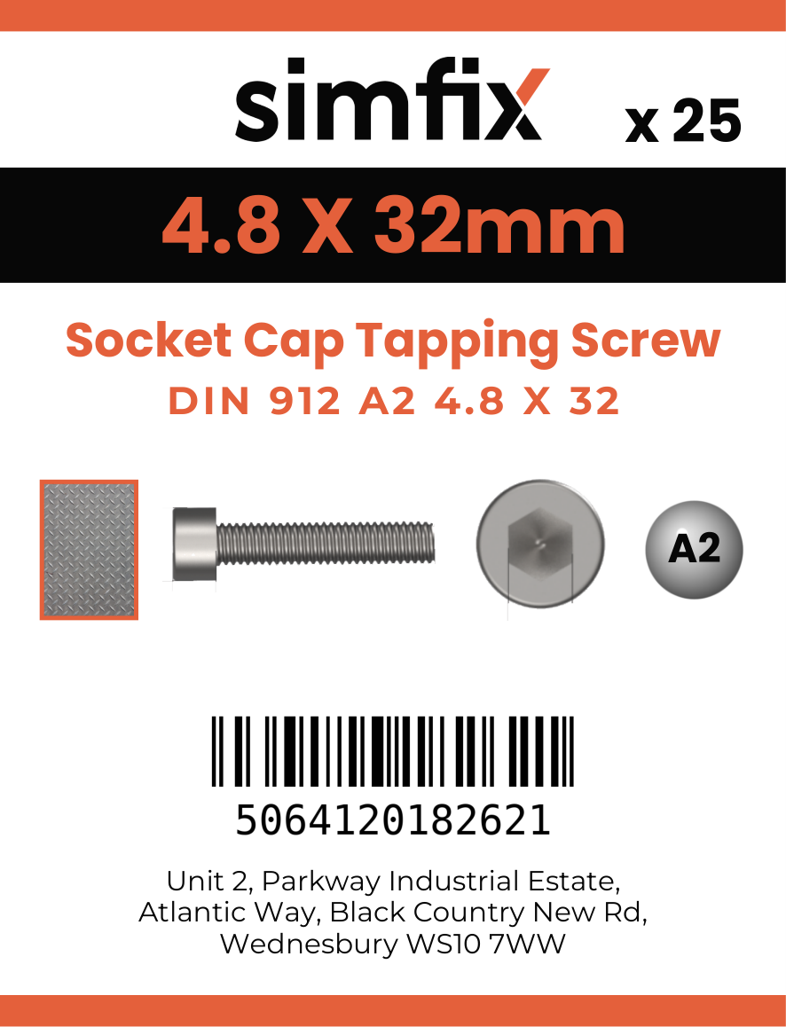 Simfix product label - 912A248032TAP-D
