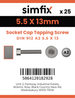 Simfix product label - 912A255013TAP-D