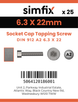 Simfix product label - 912A263022TAP-D