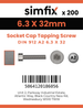 Simfix product label - 912A263032TAP-T