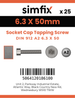 Simfix product label - 912A263050TAP-D