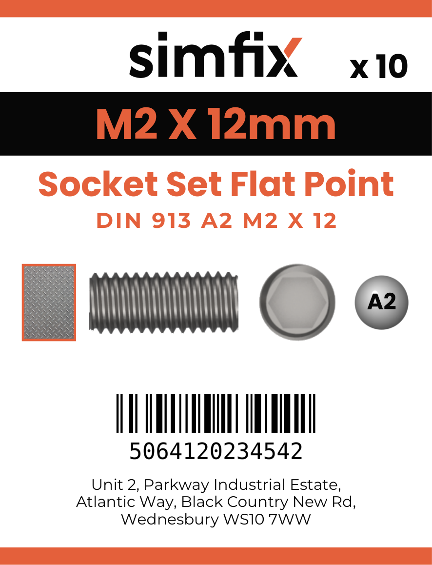 Simfix product label - 913A202012-D