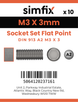Simfix product label - 913A203003-D