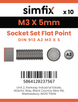Simfix product label - 913A203005-D
