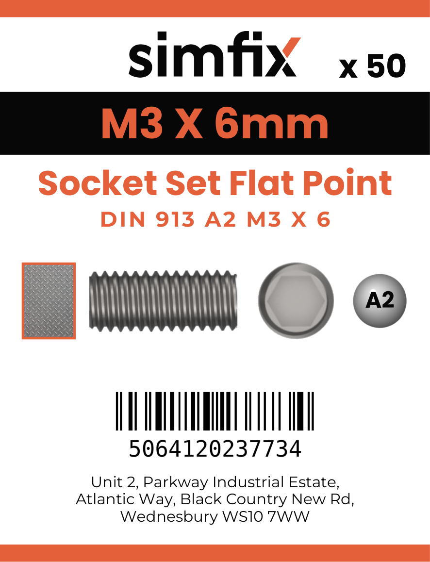 Simfix product label - 913A203006-T