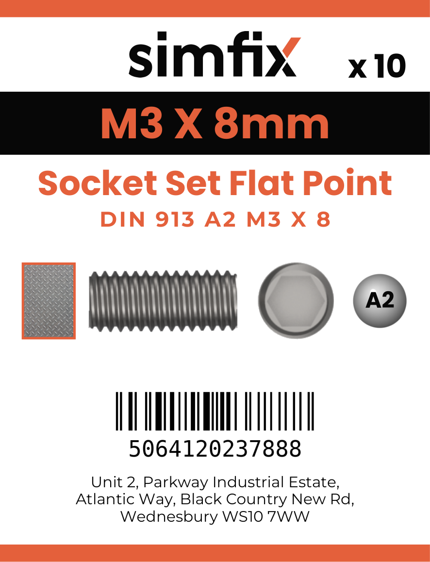Simfix product label - 913A203008-D