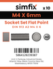 Simfix product label - 913A204006-D