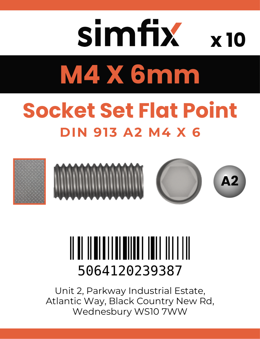 Simfix product label - 913A204006-D