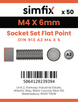 Simfix product label - 913A204006-T