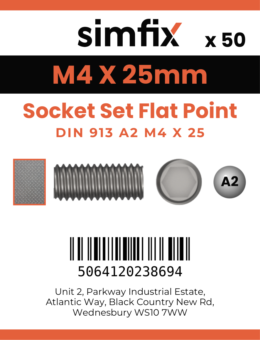 Simfix product label - 913A204025-T