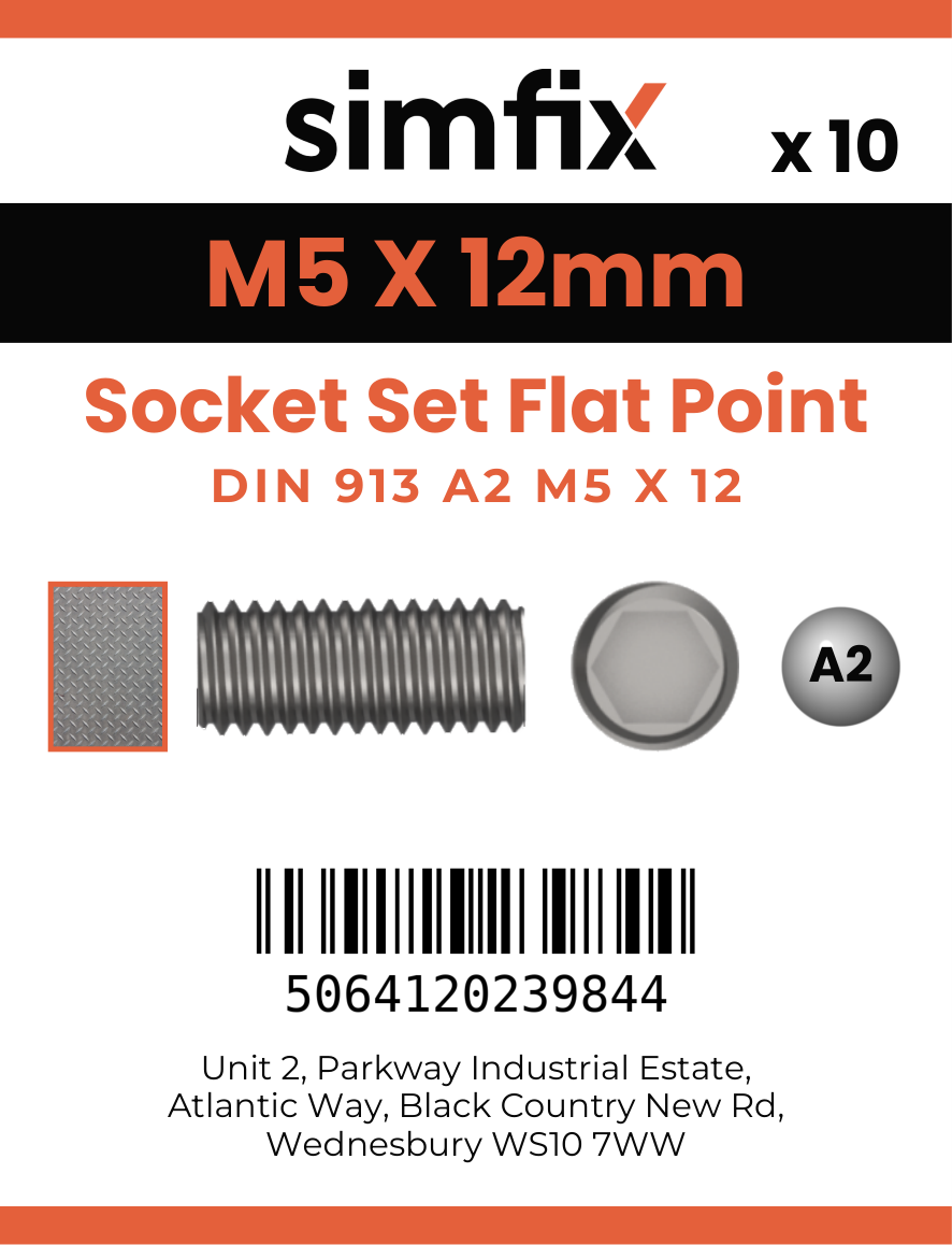 Simfix product label - 913A205012-D
