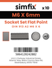 Simfix product label - 913A206006-D