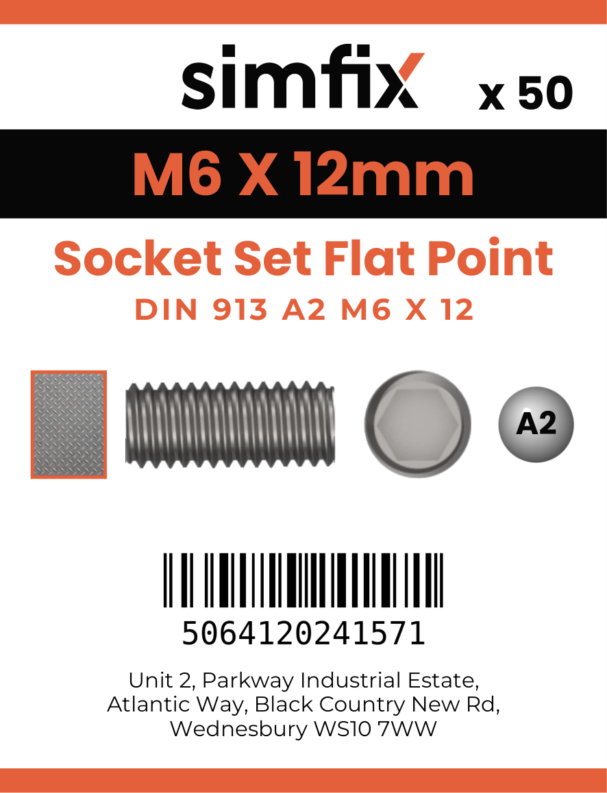 Simfix product label - 913A206012-T