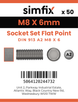 Simfix product label - 913A208006-T