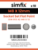 Simfix product label - 913A208012-D