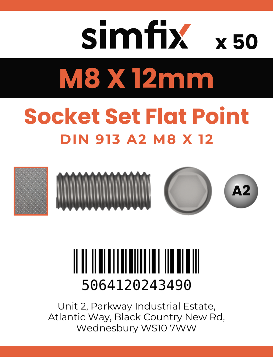Simfix product label - 913A208012-T