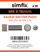 Simfix product label - 913A208016-D