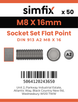 Simfix product label - 913A208016-T