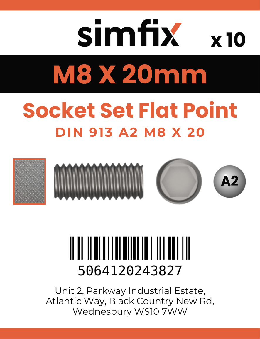 Simfix product label - 913A208020-D