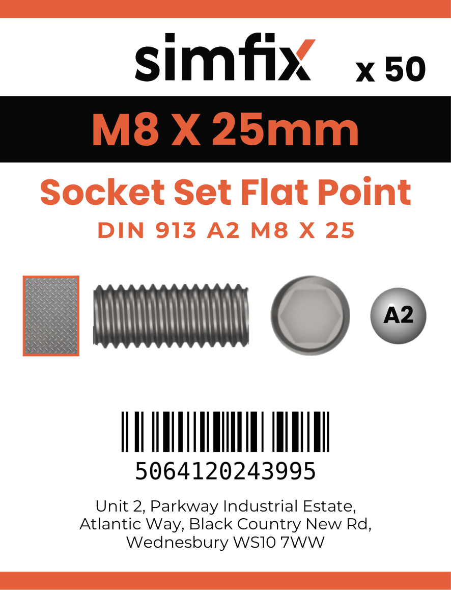 Simfix product label - 913A208025-T