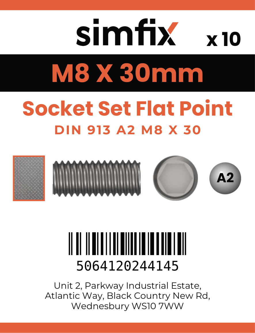 Simfix product label - 913A208030-D