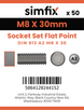 Simfix product label - 913A208030-T