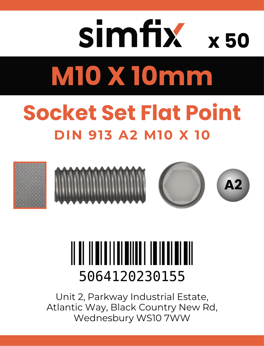 Simfix product label - 913A210010-T