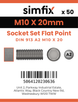 Simfix product label - 913A210020-T