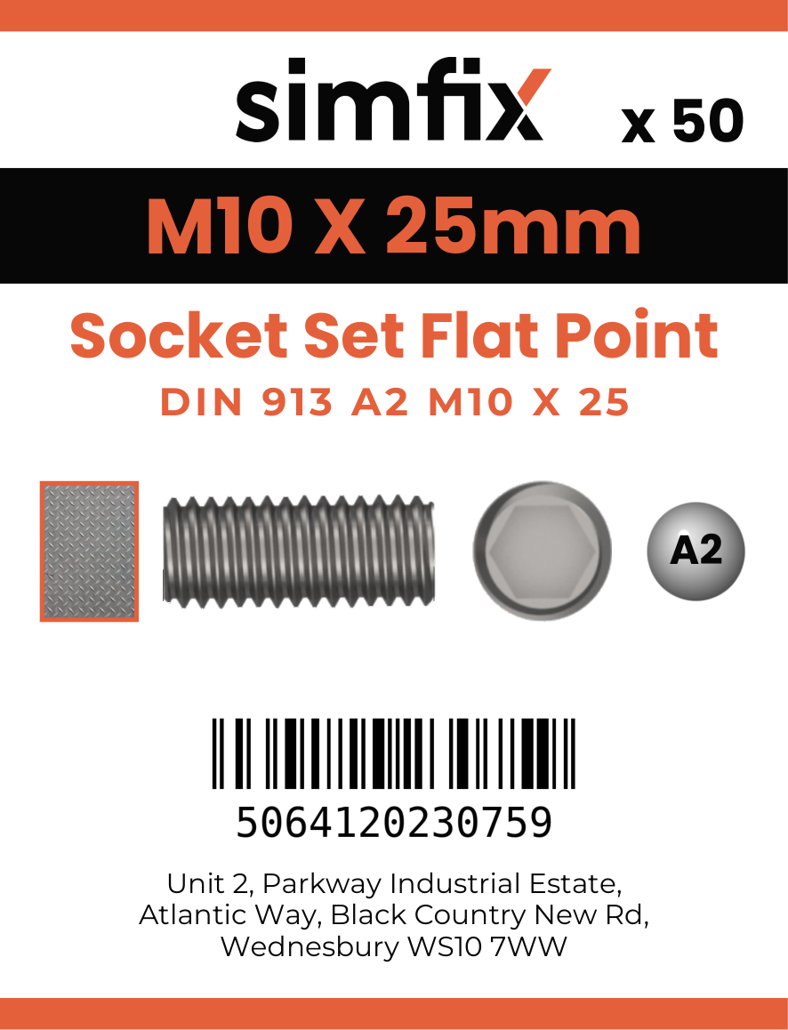 Simfix product label - 913A210025-T