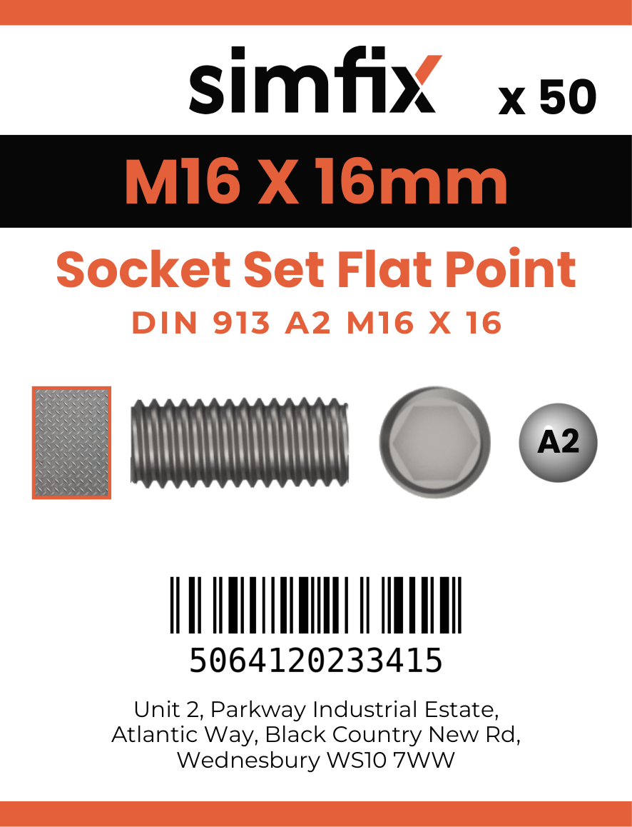 Simfix product label - 913A216016-T