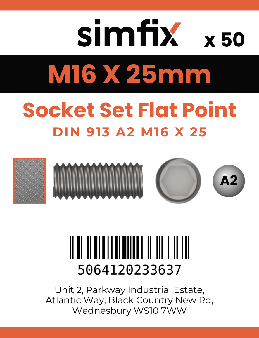 Simfix product label - 913A216025-T