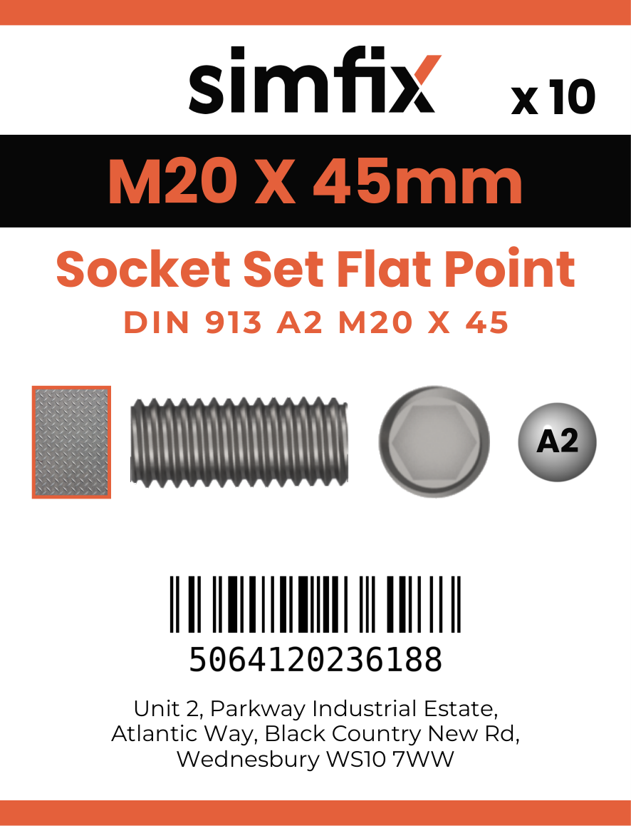Simfix product label - 913A220045-D