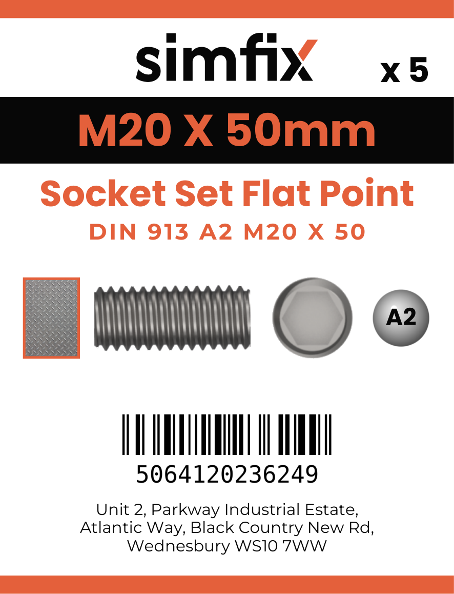 Simfix product label - 913A220050-D