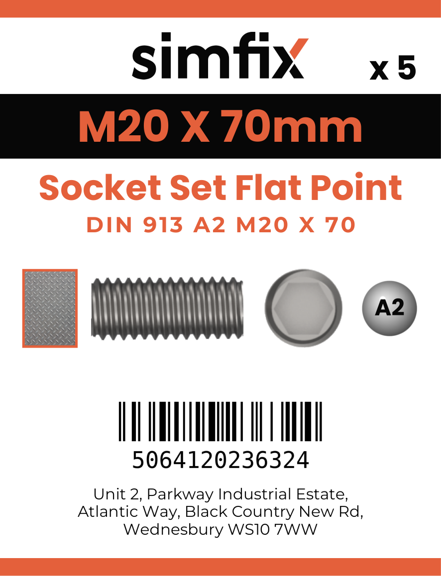 Simfix product label - 913A220070-D