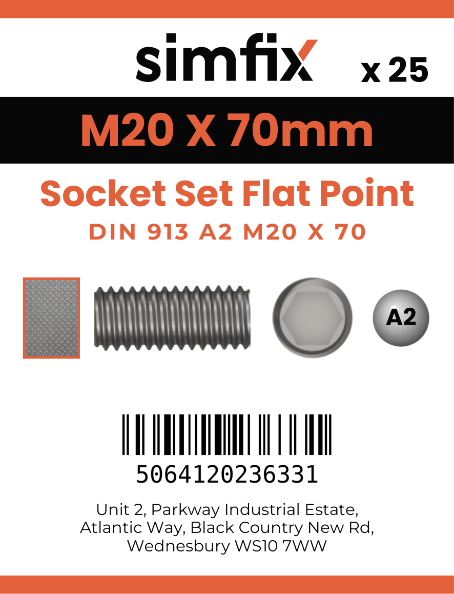Simfix product label - 913A220070-T